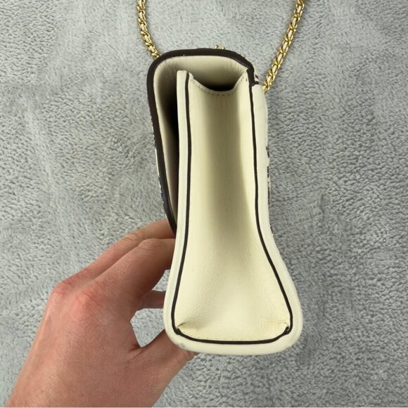 Tory Burch Fleming Small Printed Convertible Shoulder Bag Crossbody w/Dustbag - Picture 7 of 16